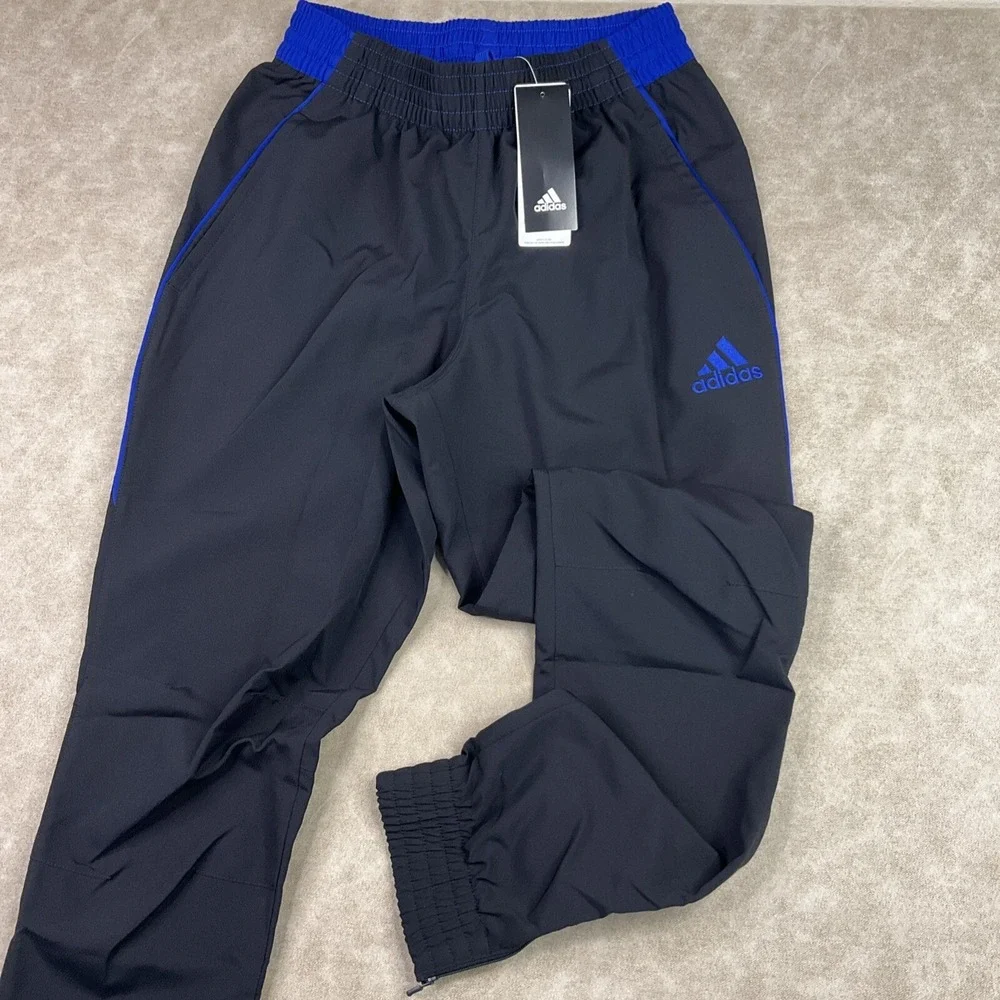 Adidas Track Pants Men Sz S Foundation Basketball Athletic Fitness BQ5331 NWT